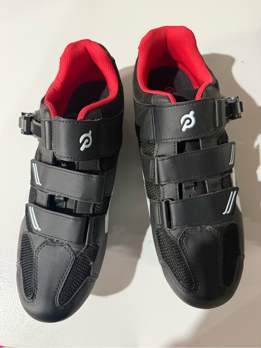 Peloton Men’s Black Cycling Shoes sz 46 (12)